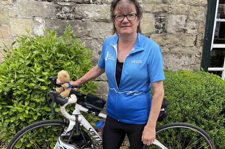 Haslemere mum Theresa Kennedy has raised £1,170 for the Ellen MacArthur Cancer Trust