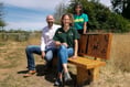 ‘Story bench’ unveiled at Eashing Fields in Milford
