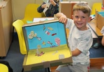 Children discover marine life at Haslemere Educational Museum