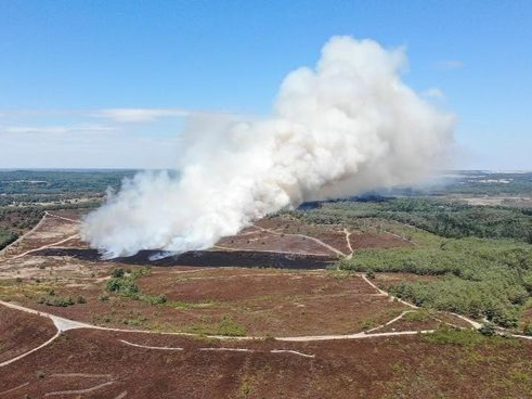 The fire broke out at around midday on Sunday, July 24 (PHOTO: SFRS)