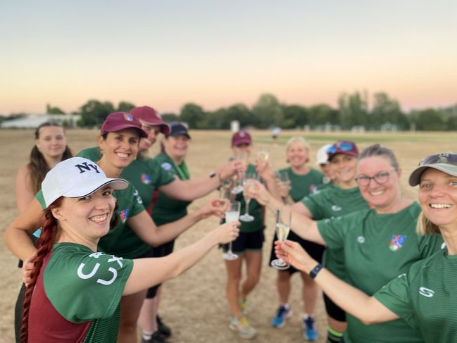Grayshott Chargers raise a glass