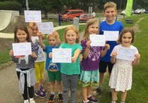 Young walkers in Alton help raise £1,500 for Home-Start Hampshire