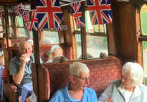 Dementia Friendly Alton takes Platinum Jubilee ride on Watercress Line