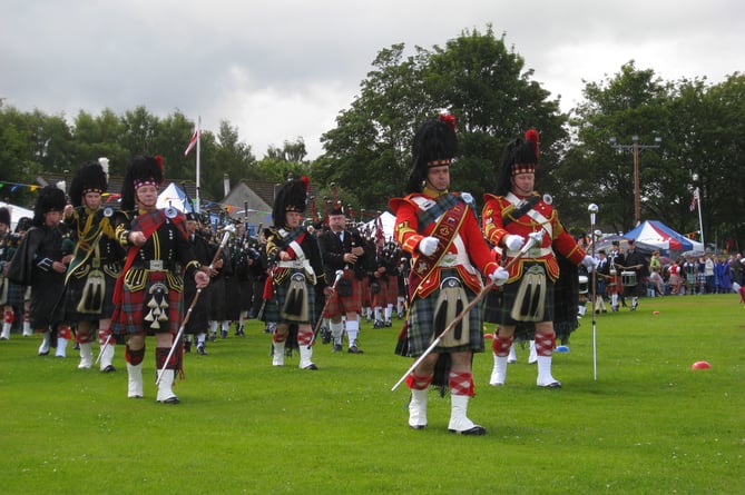 The Braemar Gathering, where councillor for The Bourne, Carole Cockburn, recalls the Royal Family ‘laughing and clapping as enthusiastically as the next family’