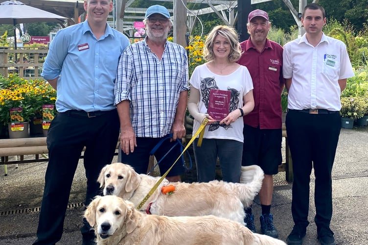 Canines visited Squire’s