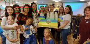 Party time for Ukrainians and hosts in Alton