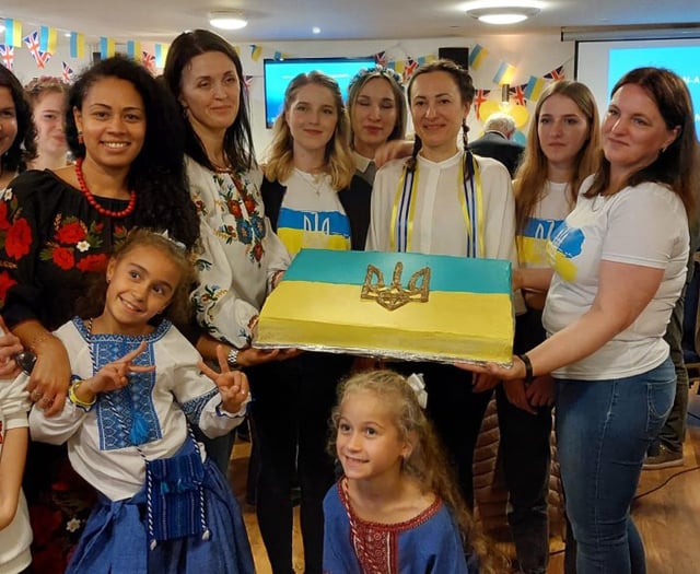 Party time for Ukrainians and hosts in Alton