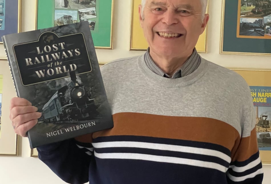 Four Marks author publishes 17th book on lost railways