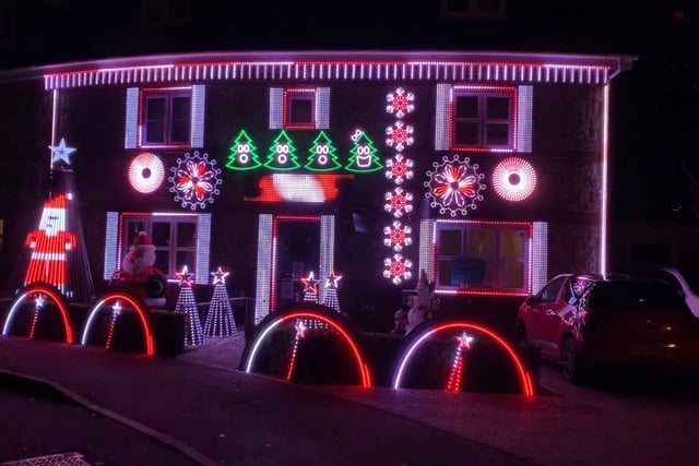 Video: Christmas lights programmed to music in Four Marks