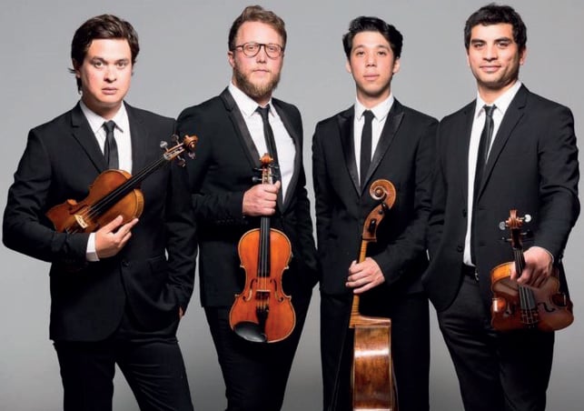 The van Kuijk Quartet.