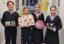 Pupils at Alton School donate Christmas presents to Alton Lions  