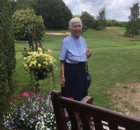 Fairlee Carter lived almost her whole life in Haslemere