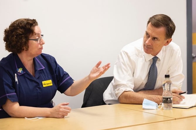 South West Surrey MP visited NHS staff at Solihull Hospital in November in his role as Chancellor of the Exchequer
