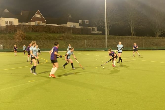 Action from Petersfield's win against Portsmouth