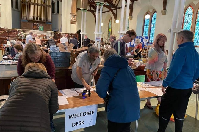 Farnham Repair Cafe takes place at The Spire Church in South Street, Farnham, on the second Saturday of every month