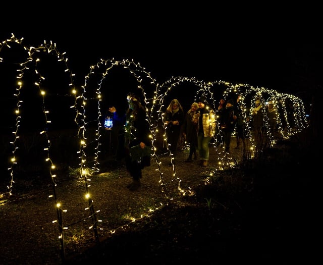 Wassailers keep evil spirits away from orchard at Chawton House