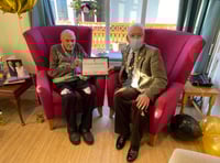 Frank Rhodes: Farnham In Bloom champion injured at Anzio turns 100