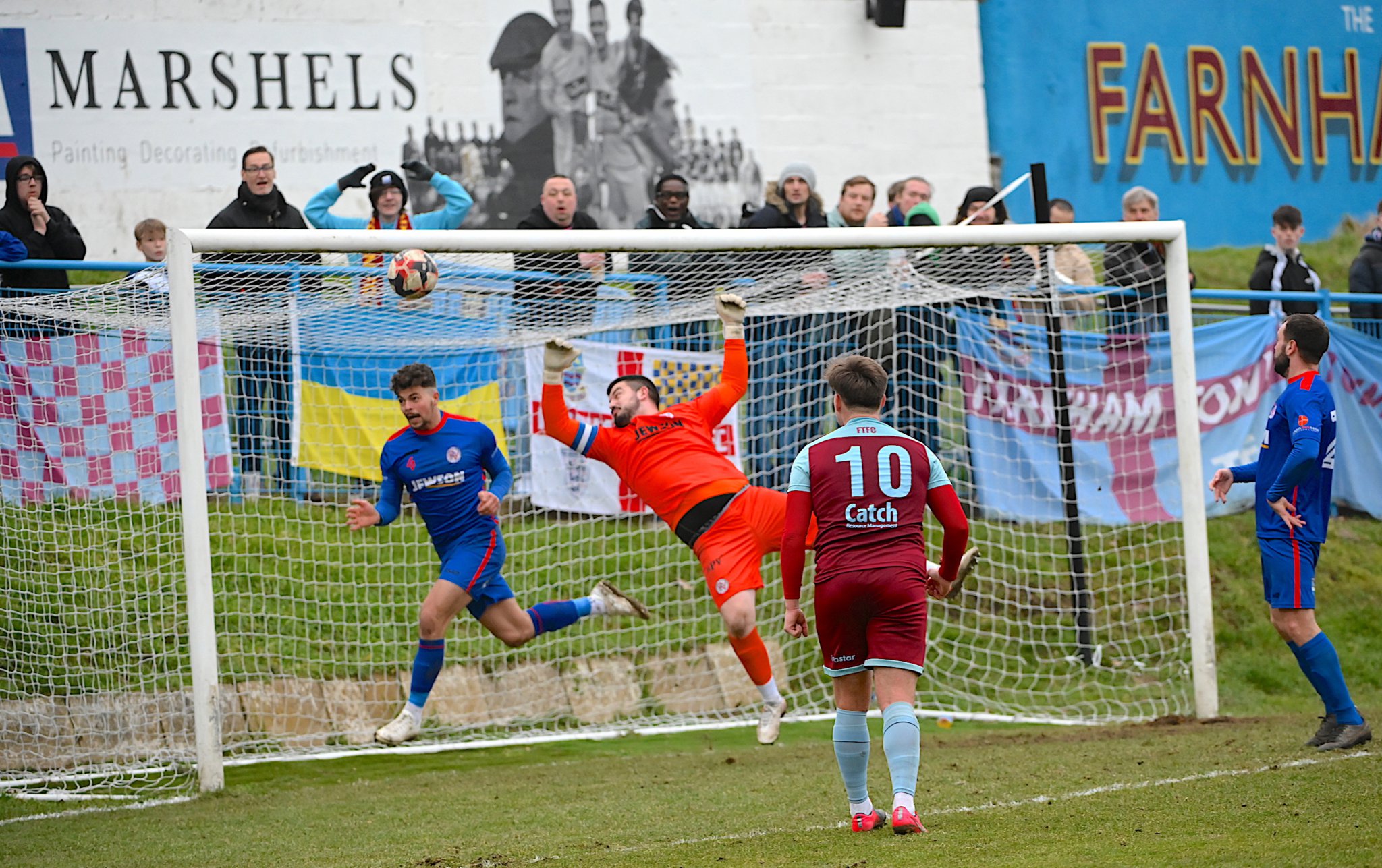 Farnham Town boss Paul Johnson says side must defend crosses better