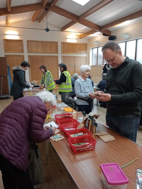 Alton Local Food Initiative Seedy Saturday, Alton Methodist Church Hall, February 11th 2023.