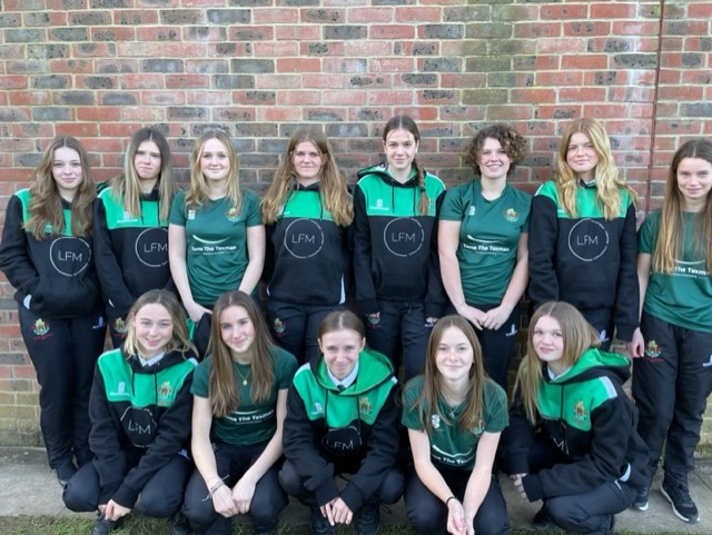 The Eggar's under-16 girls' hockey team