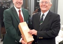Alresford Golf Club celebrate 50 years of playing Hampshire's golf team