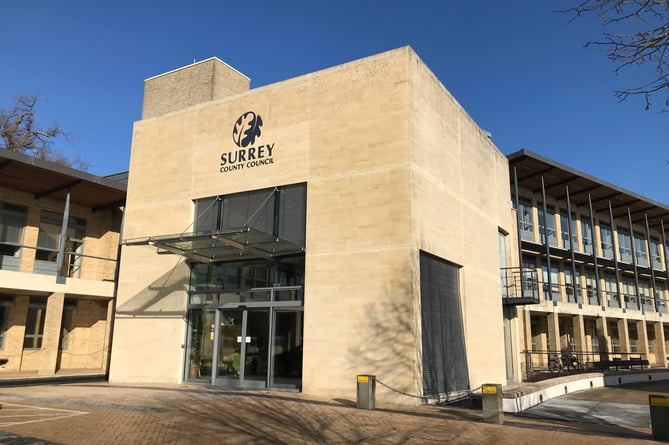 Surrey County Council headquarters.