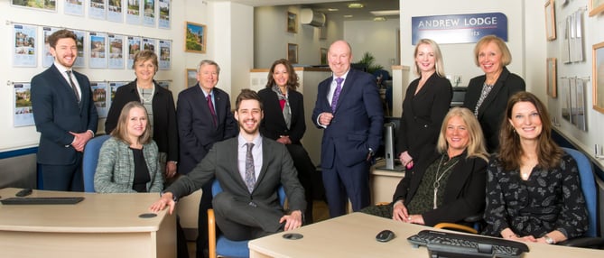 Andrew Lodge Estate Agents in Farnham is celebrating its 30th anniversary