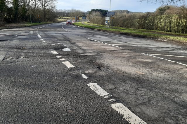 Readers share photos of some of the area’s deepest potholes...