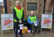 Farnham Rotarians collect £5,000 for earthquake victims
