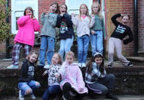 Highfield and Brookham pupils break rules to raise £1,100 for charity