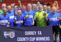 Walking footballers are national team of the year