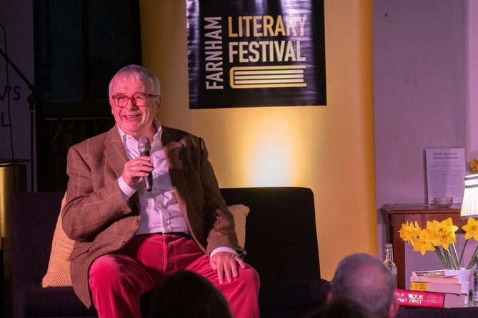 Christopher Biggins opens Farnham Literary Festival