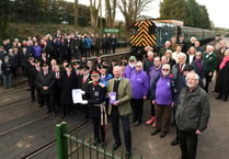 Watercress Line gets a belated gift from the late Queen