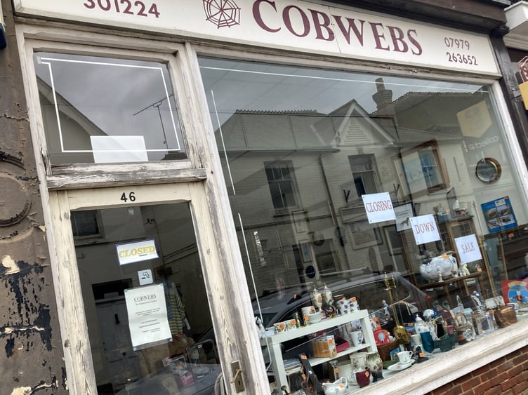 The Cobwebs store in Liss