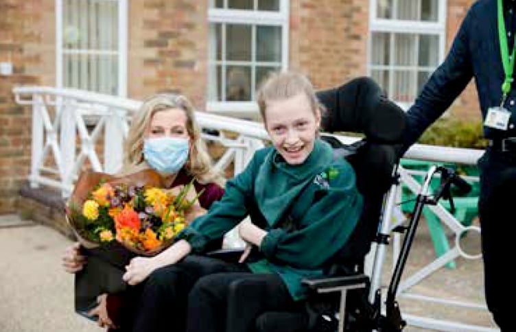 Sophie Wessex at Treloar's.