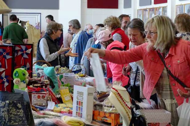 Petersfield Easter market.