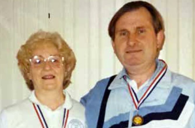 Peter Corbett and his wife Hazel.