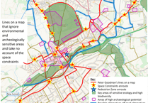 Sorry to puncture Farnham cycle plans, but they're just fantasy...