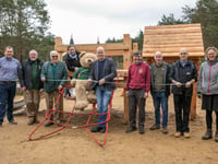 Plenty of adventures for toddlers at Hogmoor Inclosure playground