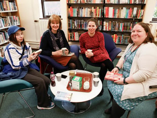 Donation helps to spread warmth at Bordon library
