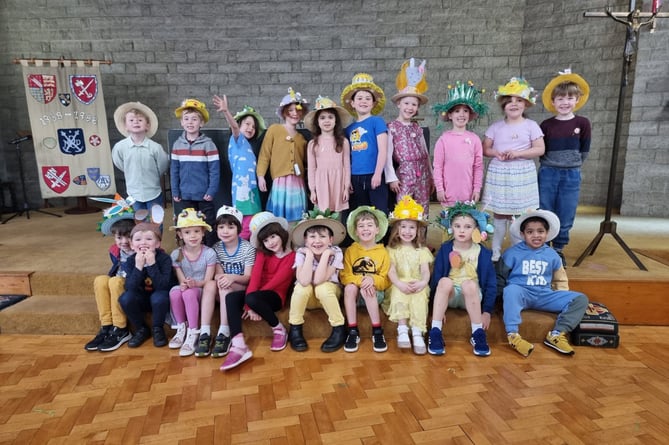 Alton School Easter assembly, April 2023.