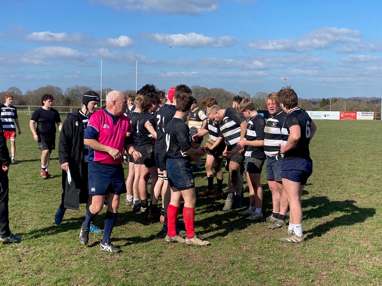 Petersfield teamed up with Pulborough to form a Barbarian team