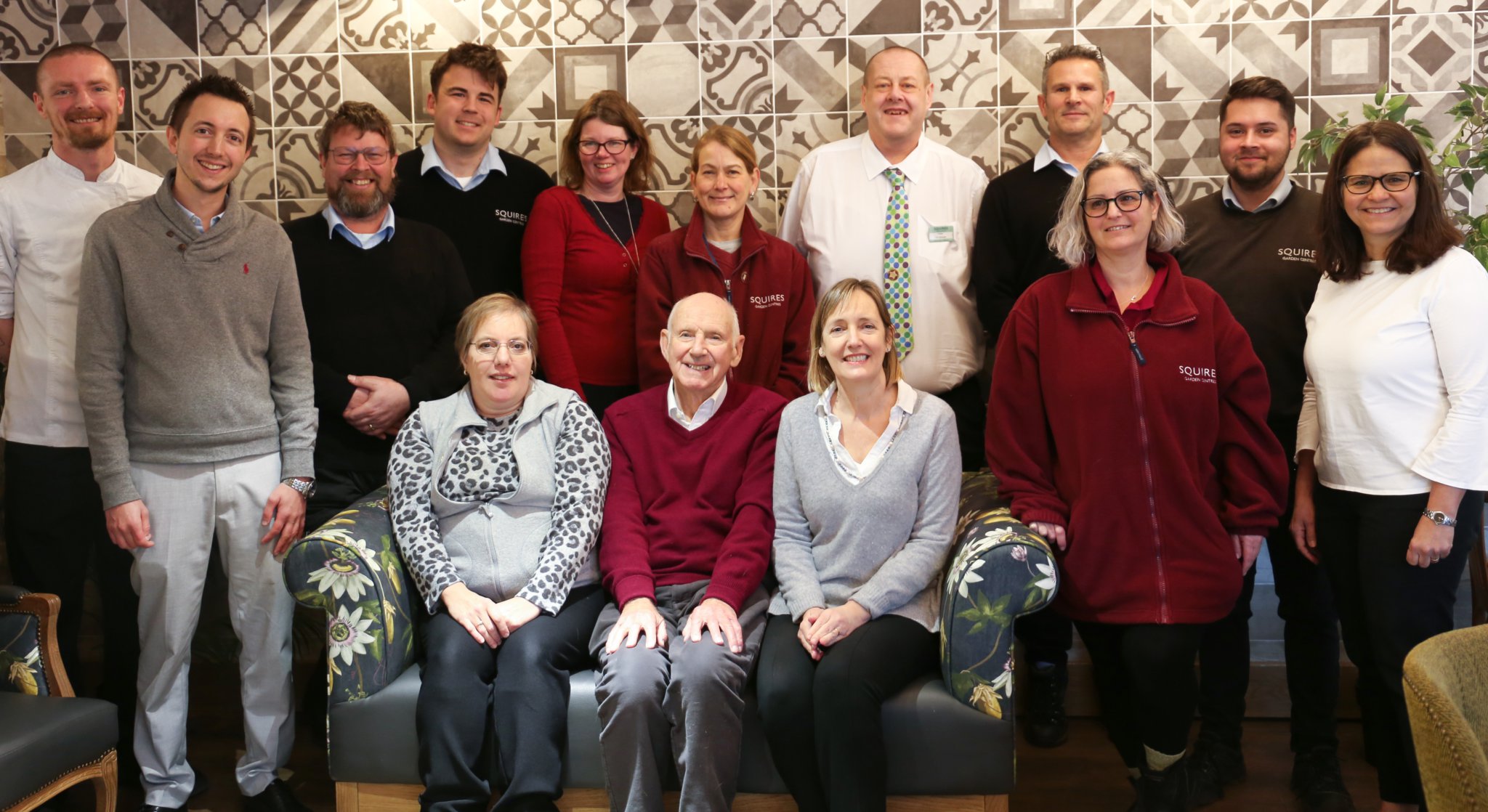 Squire’s staff were recognised at an awards lunch in Milford