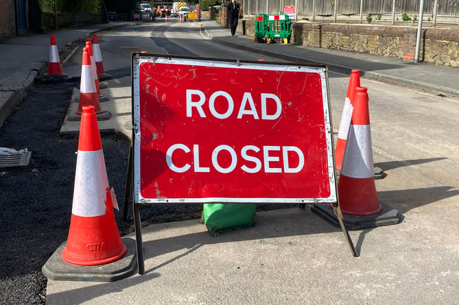 West Street in Farnham is currently closed between the junctions with Crosby Way and the A31 Coxbridge junctions as part of South East Water's £1.3 million upgrade – but it is currently unknown when the road will reopen after the project was delayed
