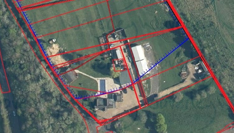 An aerial view of the Summerfield Cottage site on Waverley’s own planning website reveals the unauthorised buildings have been in situ since at least 2021