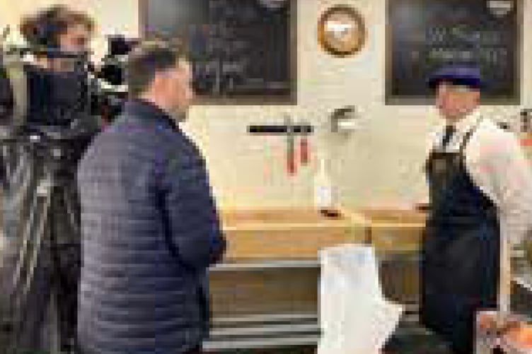 Ryan Morgan talks to South Today, April 2023.