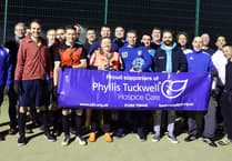 Squire’s charity football match raises £4,000 for Farnham-based Phyllis Tuckwell