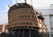 Police pledge to Hampshire's veterans community signed on HMS Victory