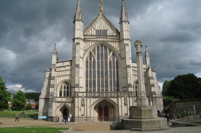 Winchester Caathedral, The West Front