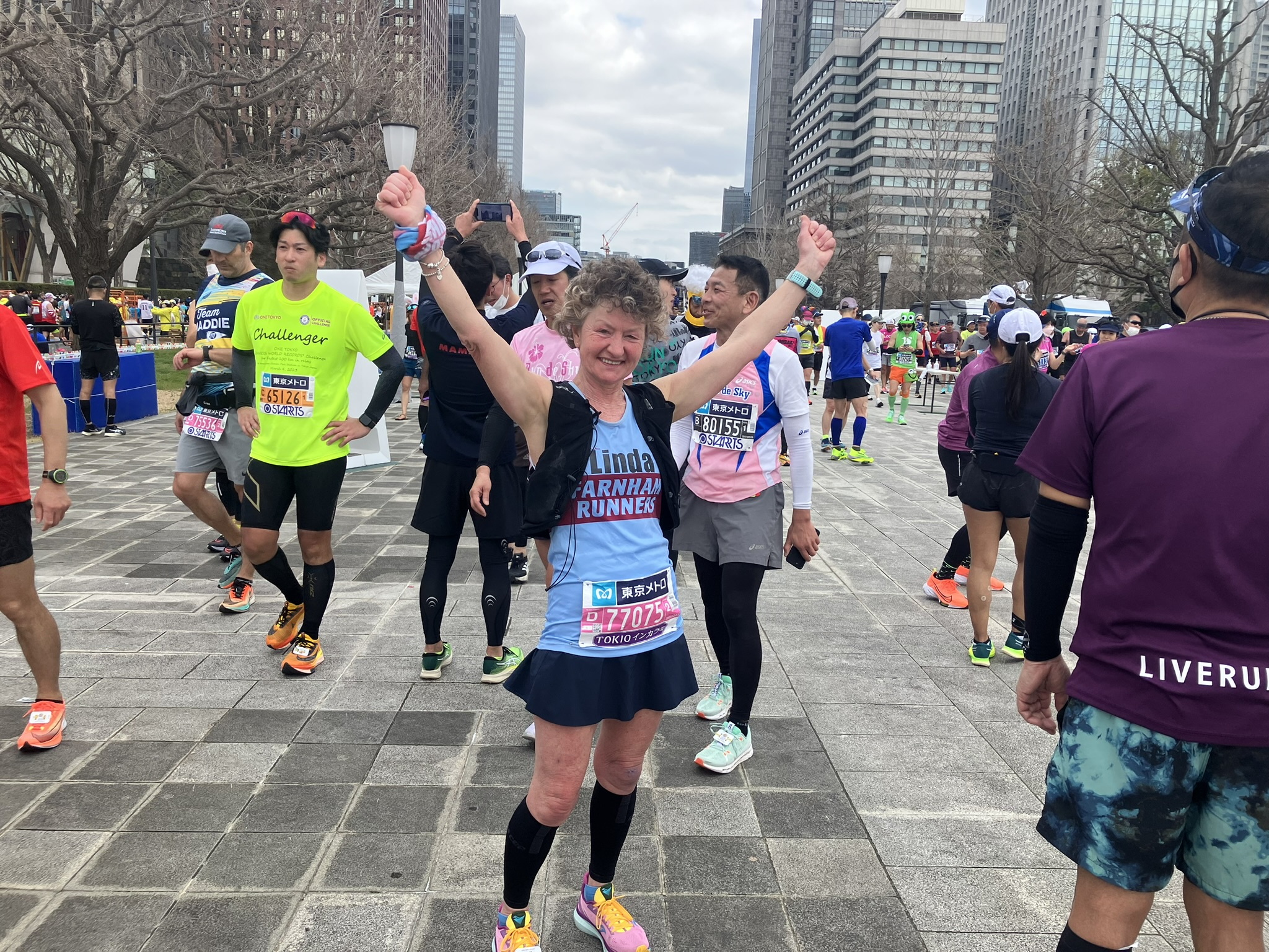 Farnham runner Linda Tyler completes the six World Marathon Majors